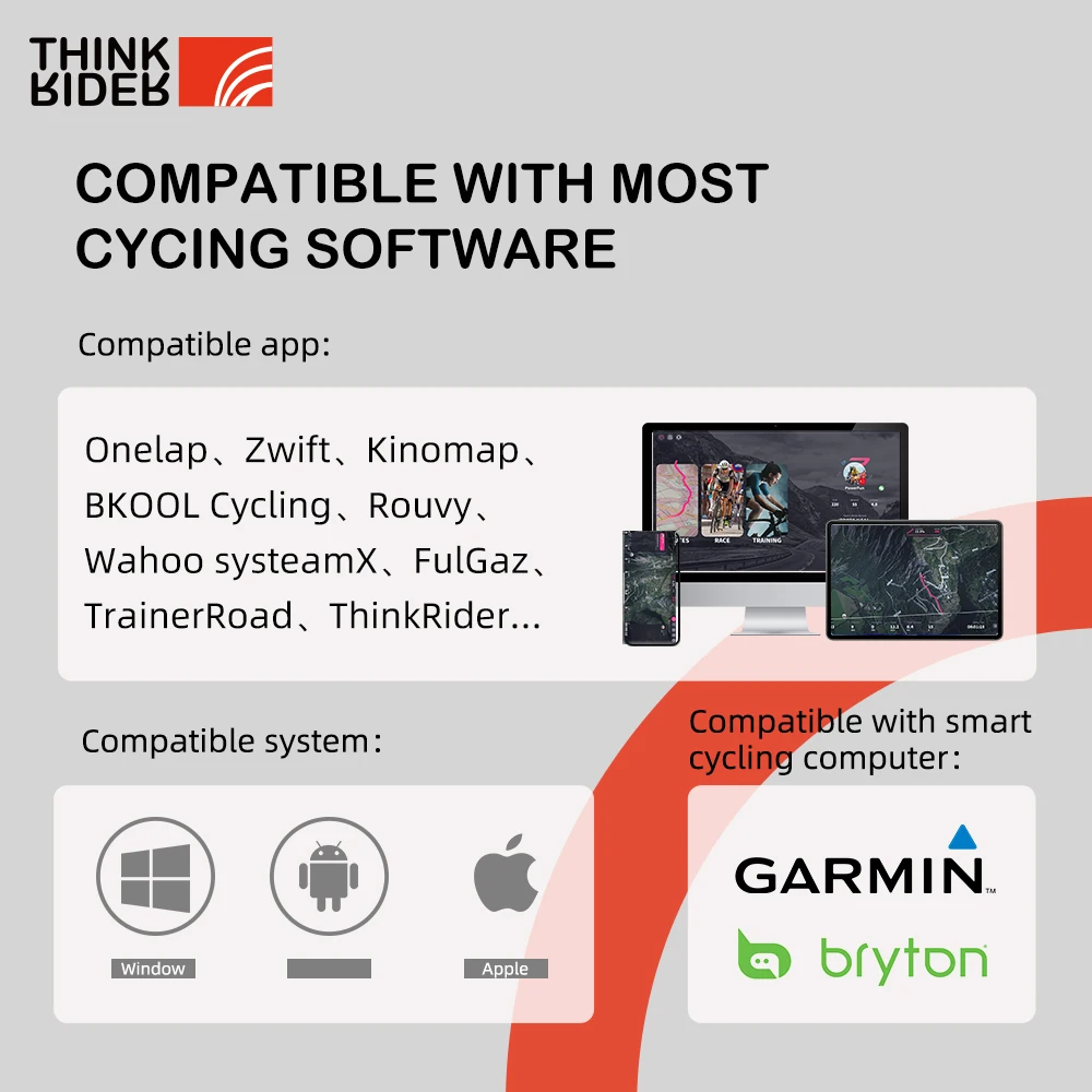 ThinkRider Smart Bike Trainer 5